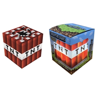 Genopladelig Minecraft TNT lampe - Rød